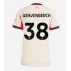 Liverpool Ryan Gravenberch #38 Bortedrakt Kvinner 2025-26 Kortermet